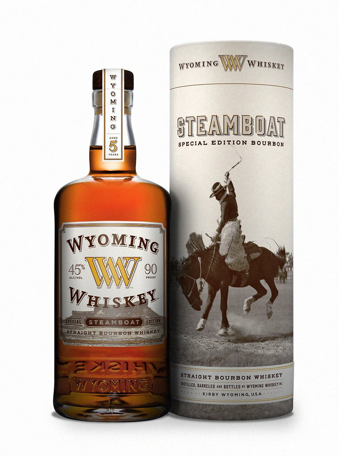 Whisky Wyoming Steamboat Edición especial Whisky Bourbon puro