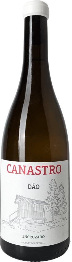 Canastro Encruzado Branco - Garrafinhas
