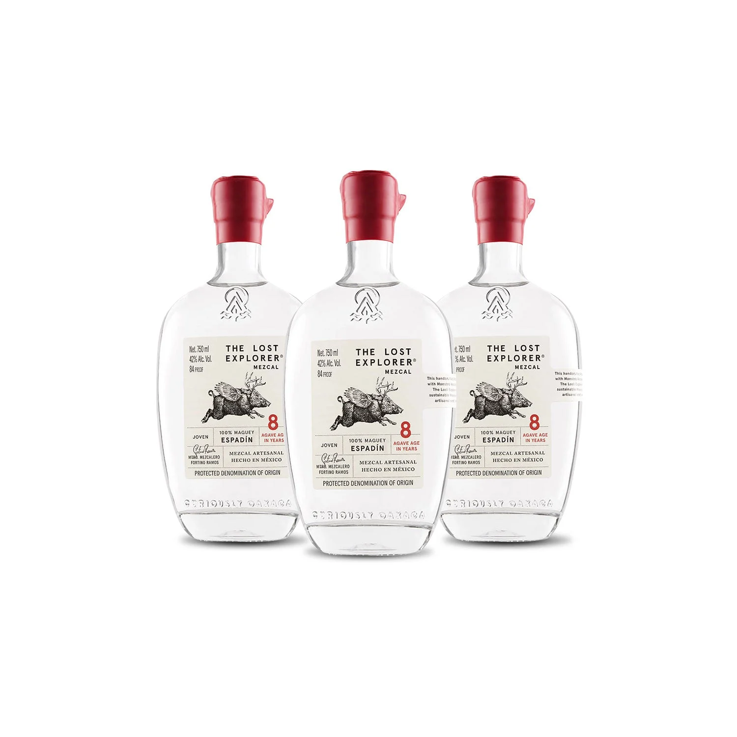 The Lost Explorer Espadin Mezcal (3) Bottle Bundle
