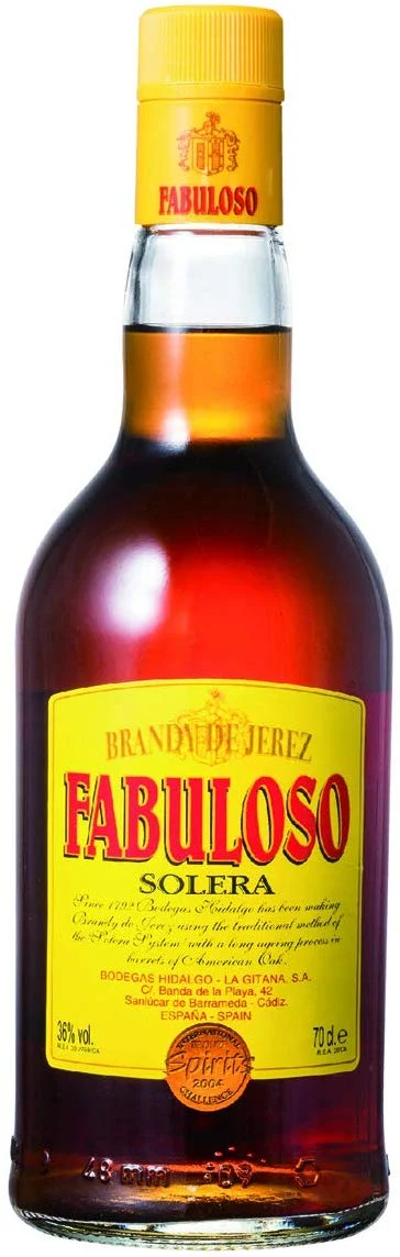 Bodegas Hidalgo La Gitana Solera Fabuloso Brandy