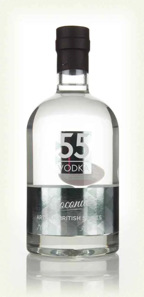 55 por encima del vodka con sabor a coco | 700ML