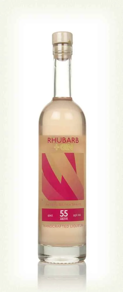 55 Above Rhubarb Gin Liqueur | 500ML