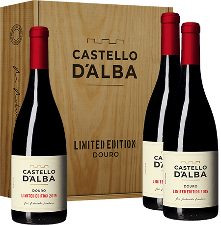 Conjunto Castello D'alba Limited Edition Tinto (3 Garrafas) - Garrafinhas
