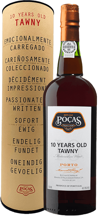 Porto Poças 10 Años - Garrafinhas
