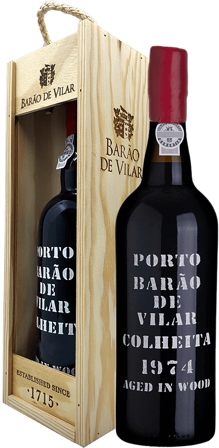 Porto Barão De Vilar Cosecha 1974 - Garrafinhas