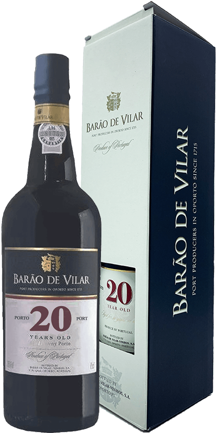 Porto Barão De Vilar 20 Años - Garrafinhas