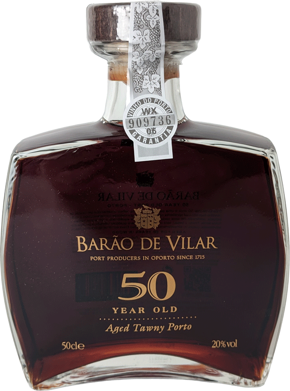 Porto Barao De Vilar 50 Anos (50 Cl) - Garrafinhas