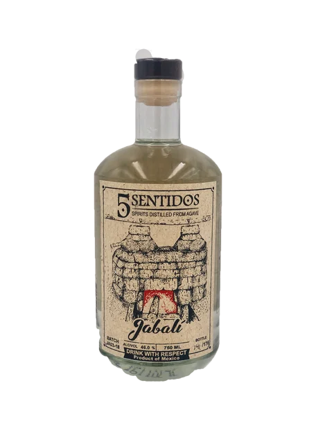 5 Sentidos Jabali Mezcal