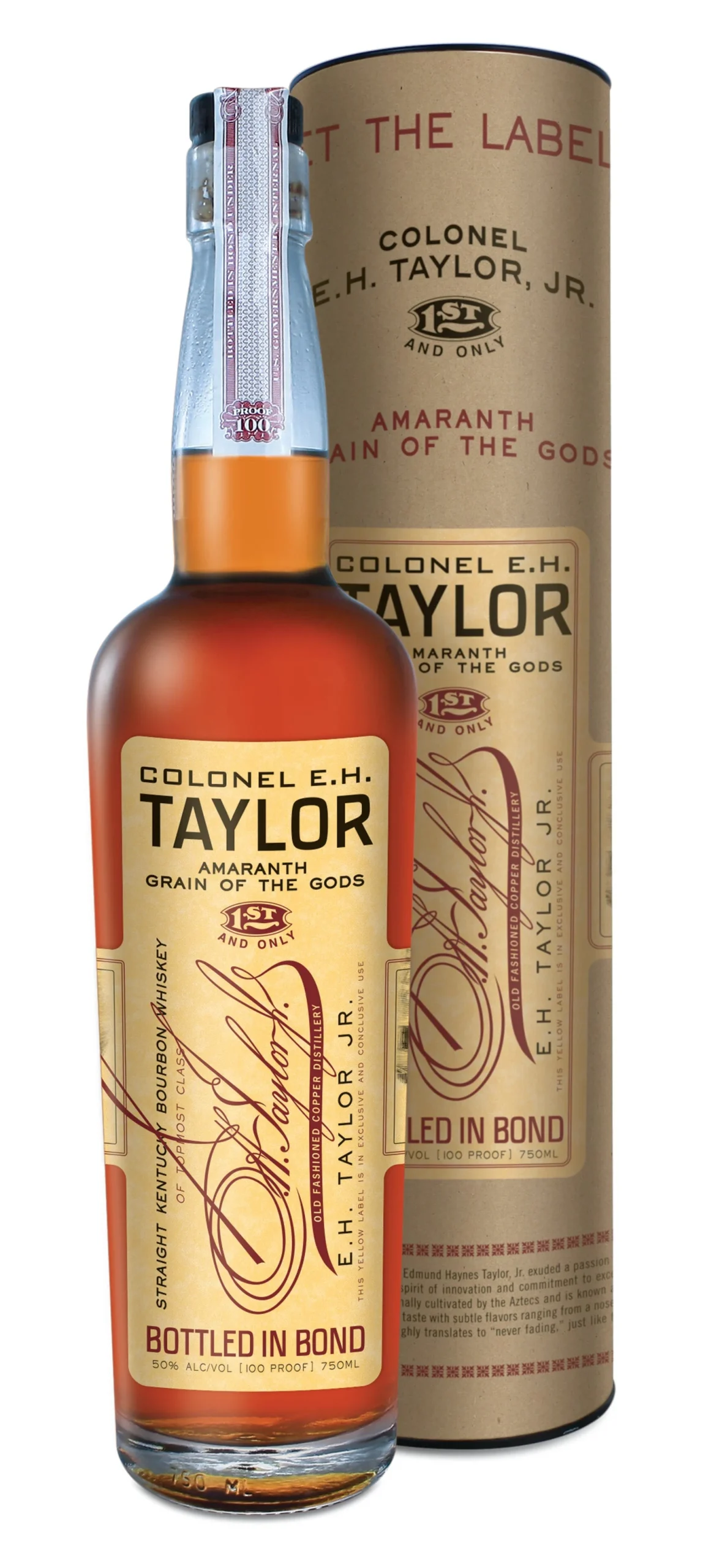 Colonel E.H. Taylor Amaranth Grain of the Gods Bourbon Whiskey - Whisky