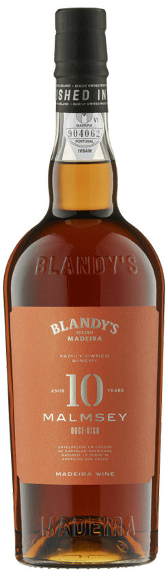 Blandys 10 Anos Rich Malmsey 750ml - Garrafinhas