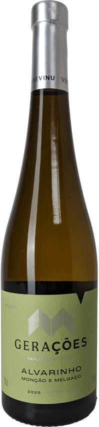 Alvarinho Vinevinu Geracoes Branco - Garrafinhas