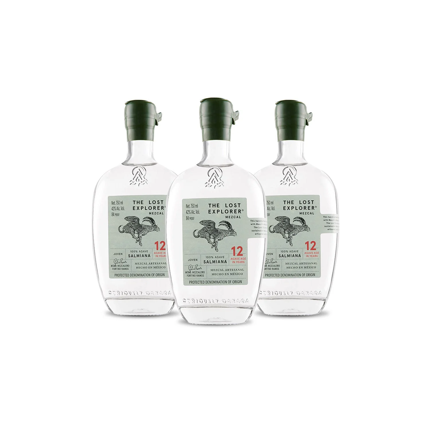 The Lost Explorer Salmiana Mezcal (3) Bottle Bundle