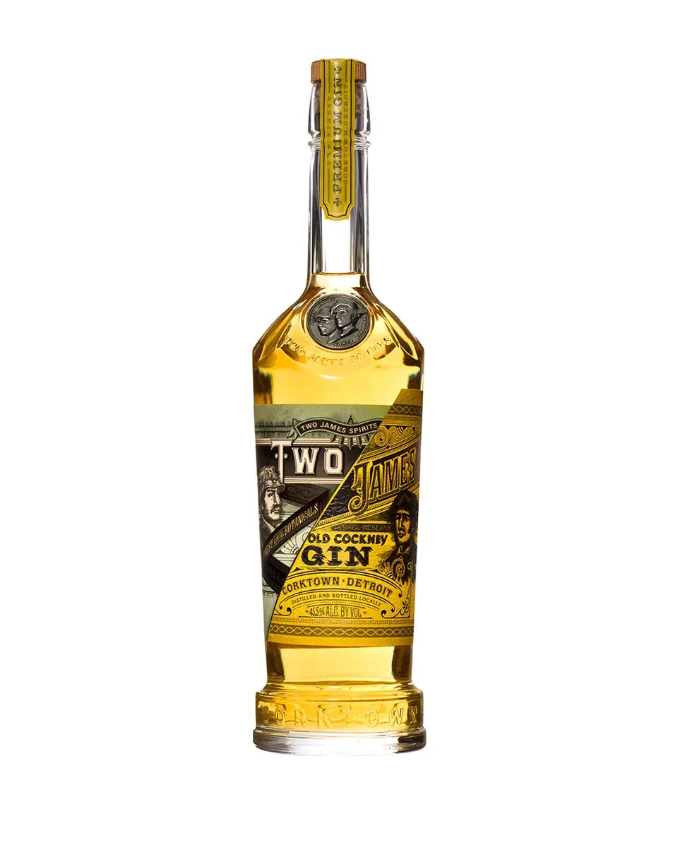 Two James Barrel Reserve Old Cockney Gin
