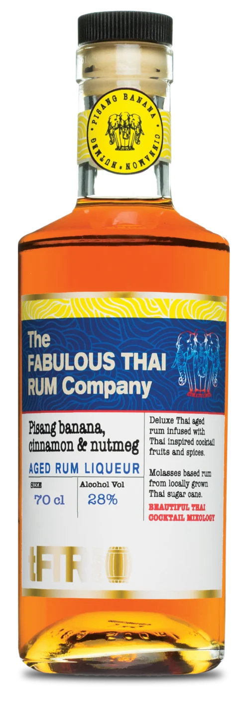 Fabulous Thai Rum | Pisang Banana Rum Liqueur | 700ML