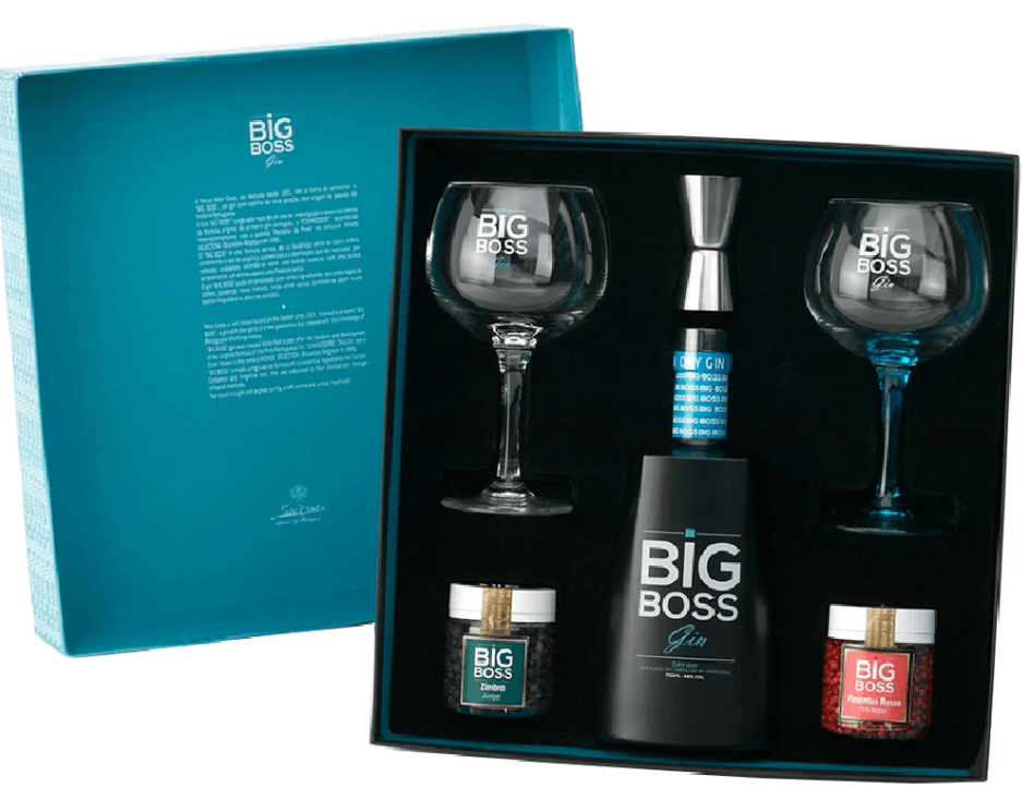 Estojo Gin Big Boss Premium Dry - Garrafinhas