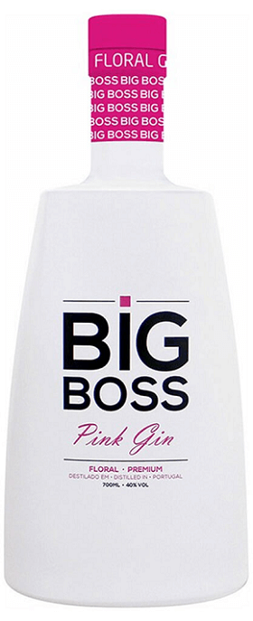 Ginebra Premium Big Boss Pink Foral - Garrafinhas