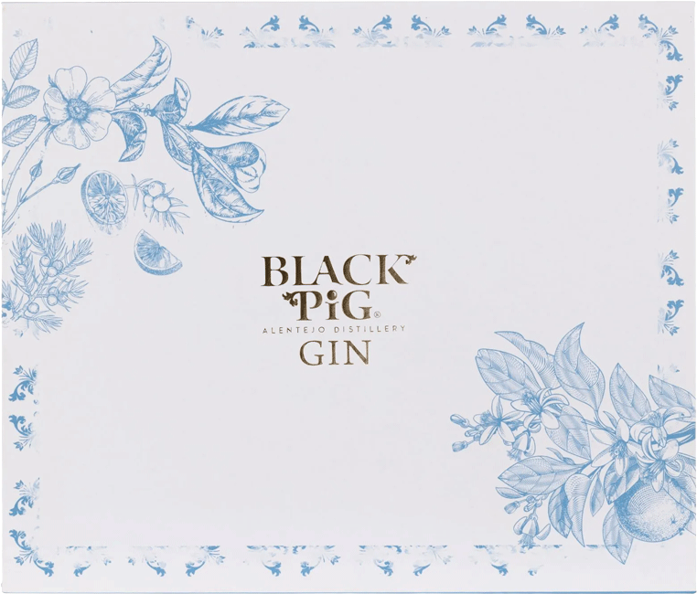 Pack Gin Black Pig (+2 Copos) - Garrafinhas
