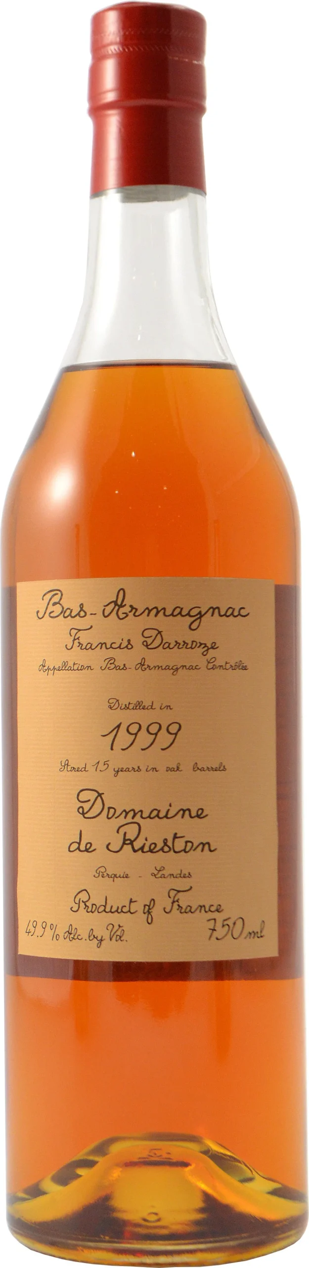 Darroze Domaine de Rieston 1999 Armagnac