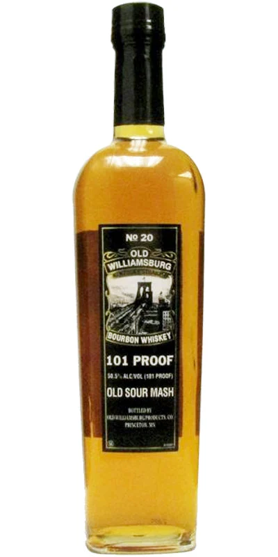 Old Williamsburg 101 Proof Old Sour Mash Bourbon Whiskey