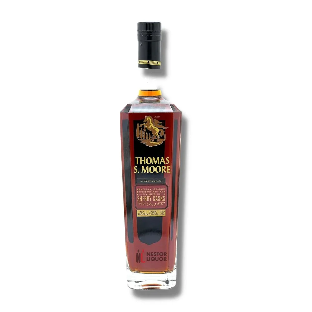 Thomas S. Moore Extended Cask Finish Bourbon Finished In Sherry Casks Whiskey