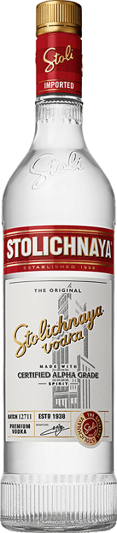 Vodka Stoli Rojo Premium - Garrafinhas