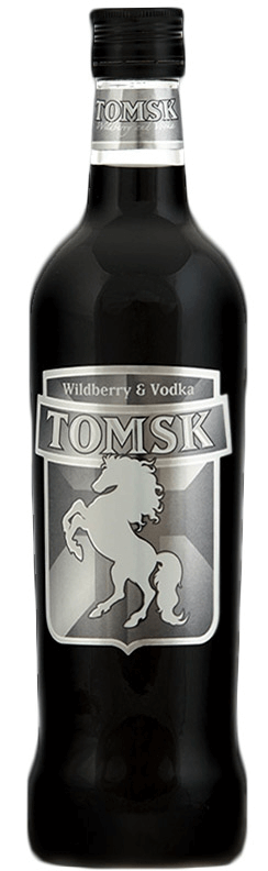 Vodka Tomsk Moras Silvestres Negro - Garrafinhas