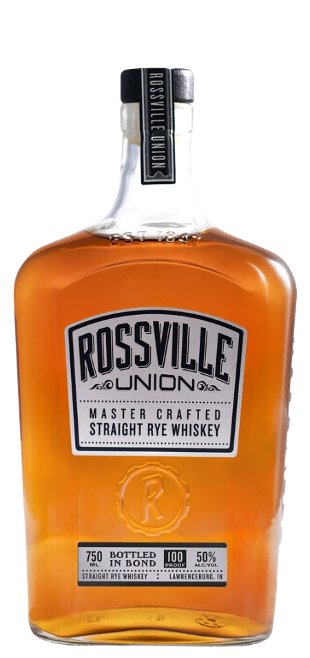 Rossville Union Master elaborado directamente embotellado en whisky Bond Rye