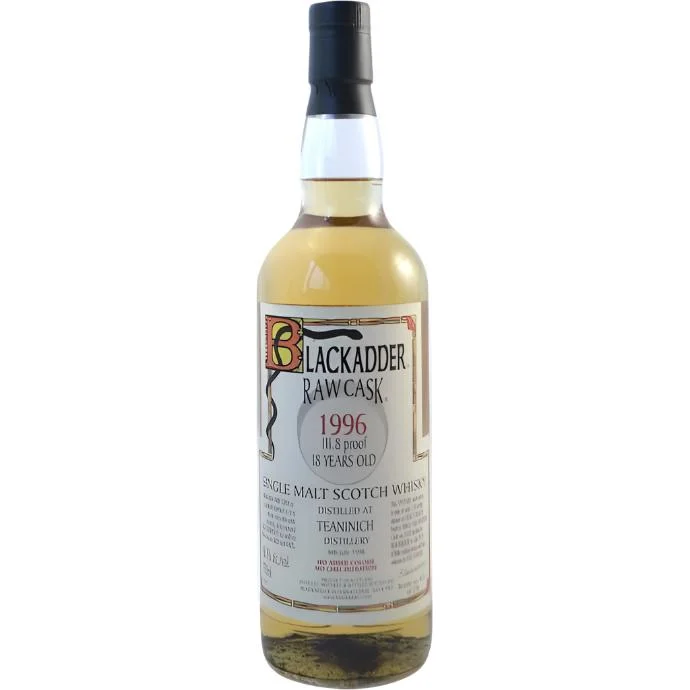 Blackadder Teaninich 18 Year Old Raw Cask 1996 Scotch Whisky - Whiskey