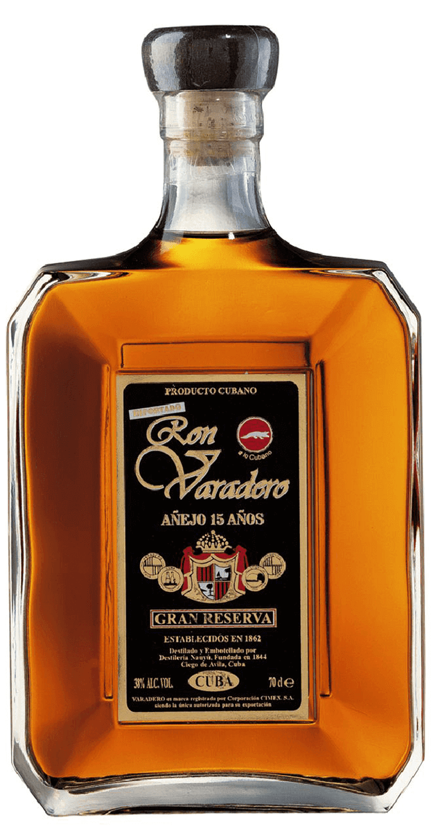 Ron Varadero Gran Reserva 15 Años - Garrafinhas