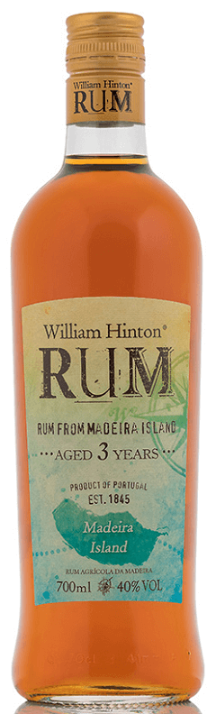 Rum William Hinton Madeira 3 Anos - Garrafinhas