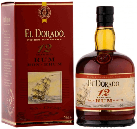 Ron El Dorado 12 Años - Garrafinhas