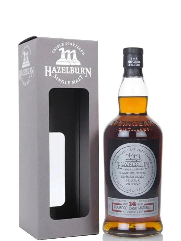 Hazelburn 14 Year Old Single Malt Scotch Whisky - Whiskey