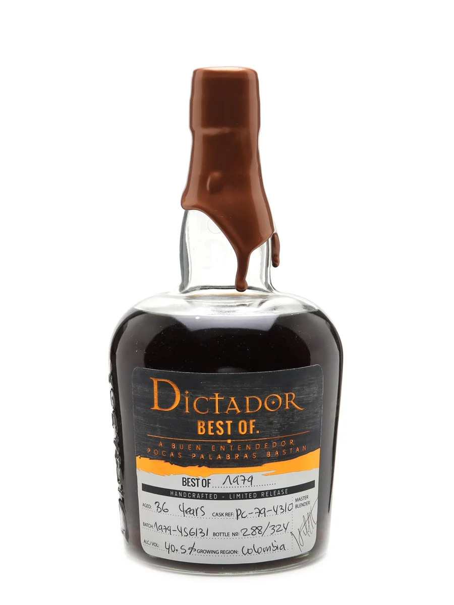 Dictador Best Of 1979 Whiskey Cask Finish Vintage Rum - Ron