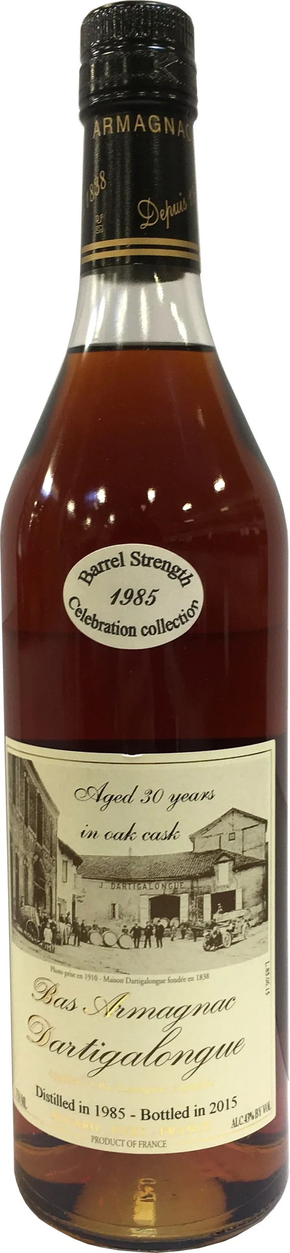 Dartigalongue 33 year old Vintage 1985 Armagnac