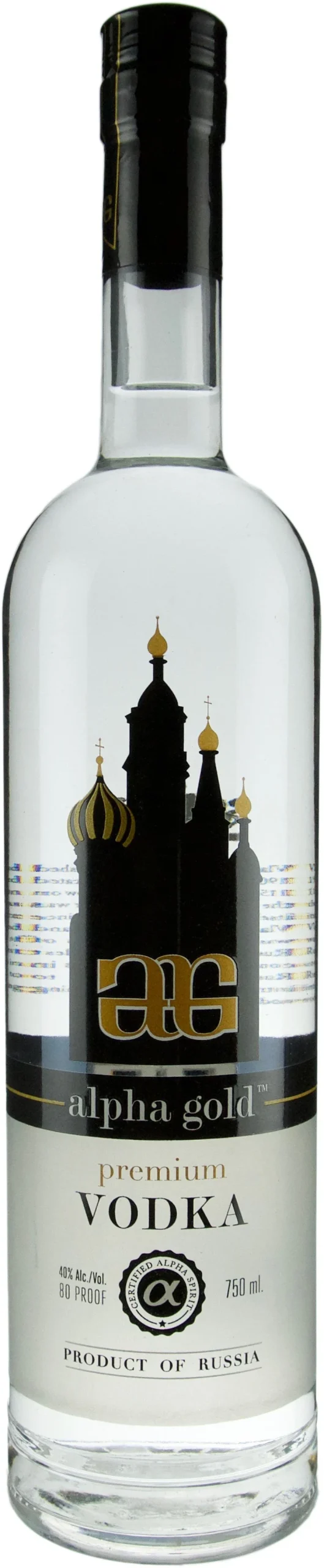 Vodka Alfa Oro