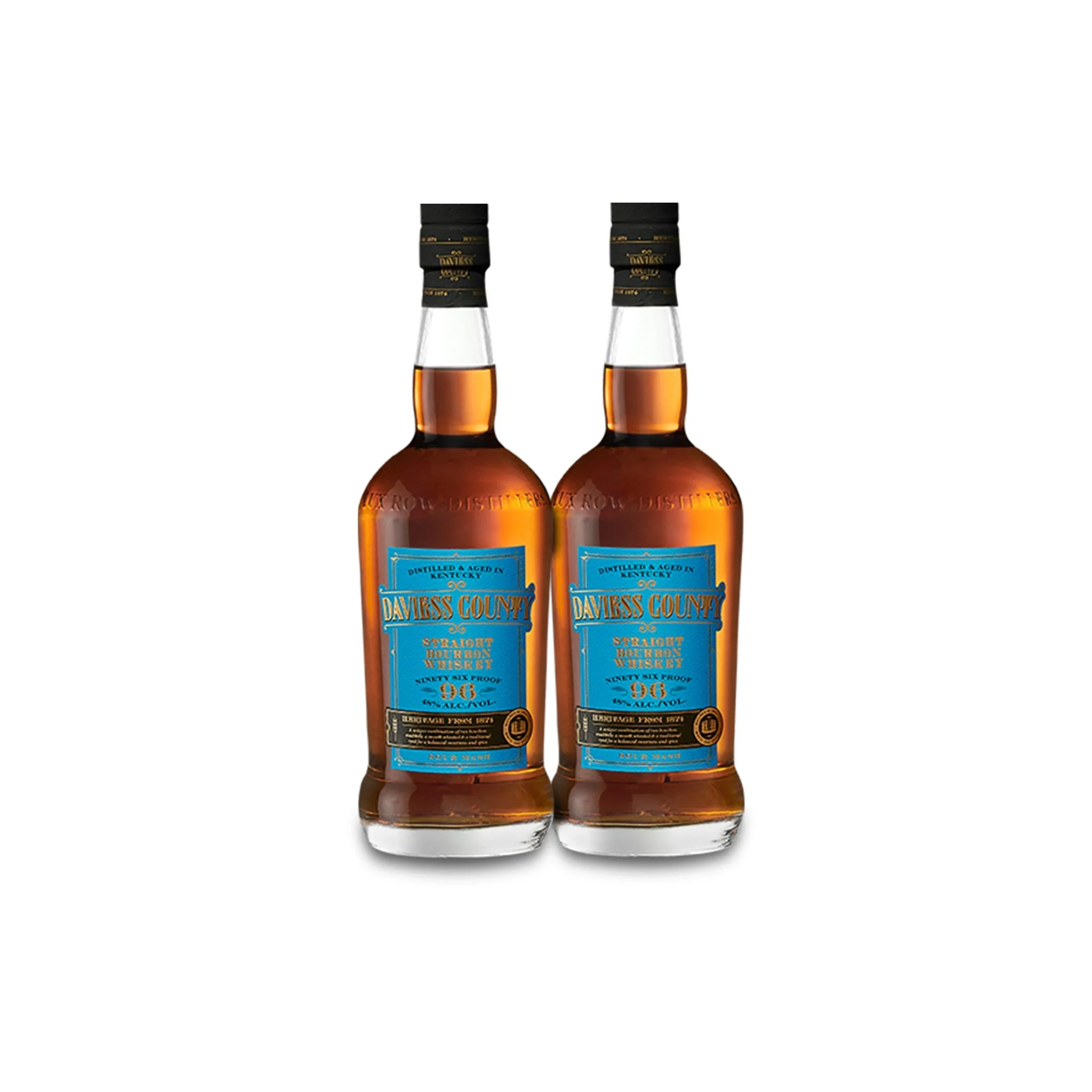 Daviess County Kentucky Straight Whiskey (2) Bottle Bundle