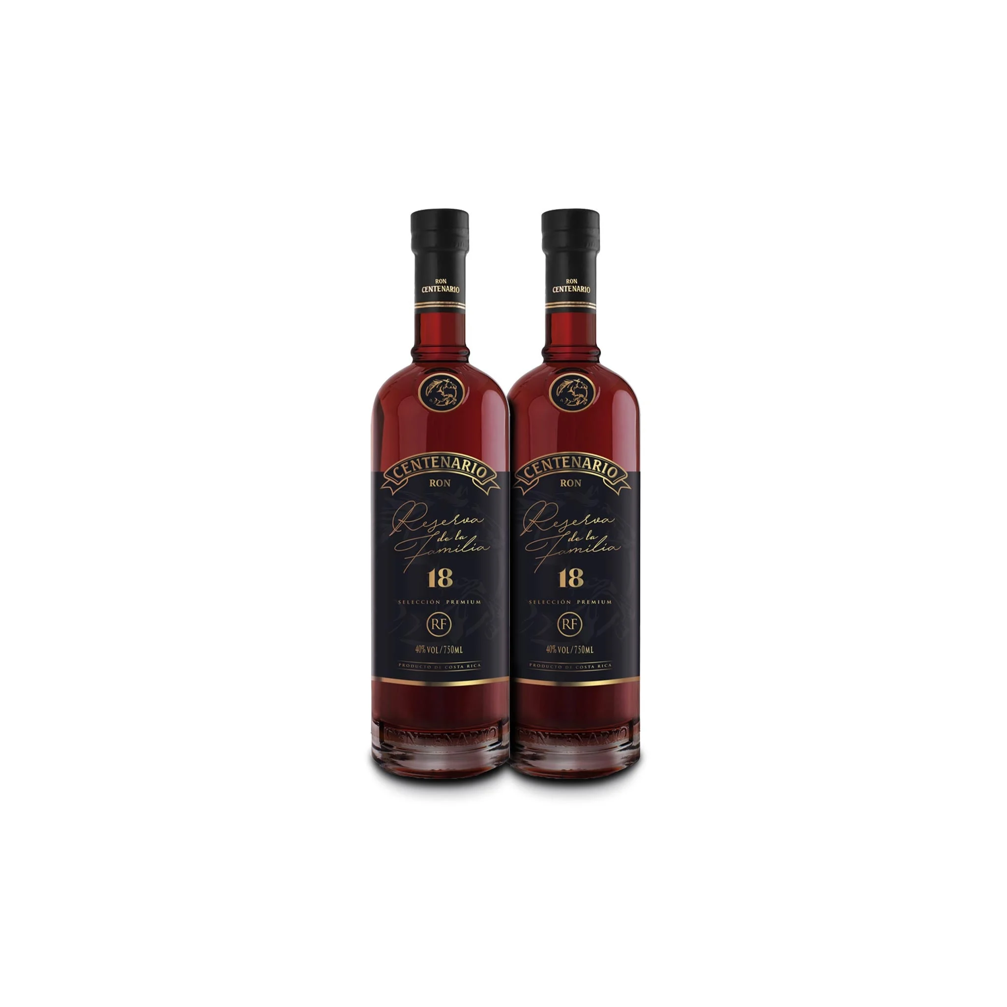 Ron Centenario 18 Reserva de la Familia Rum (2) Bottle Bundle