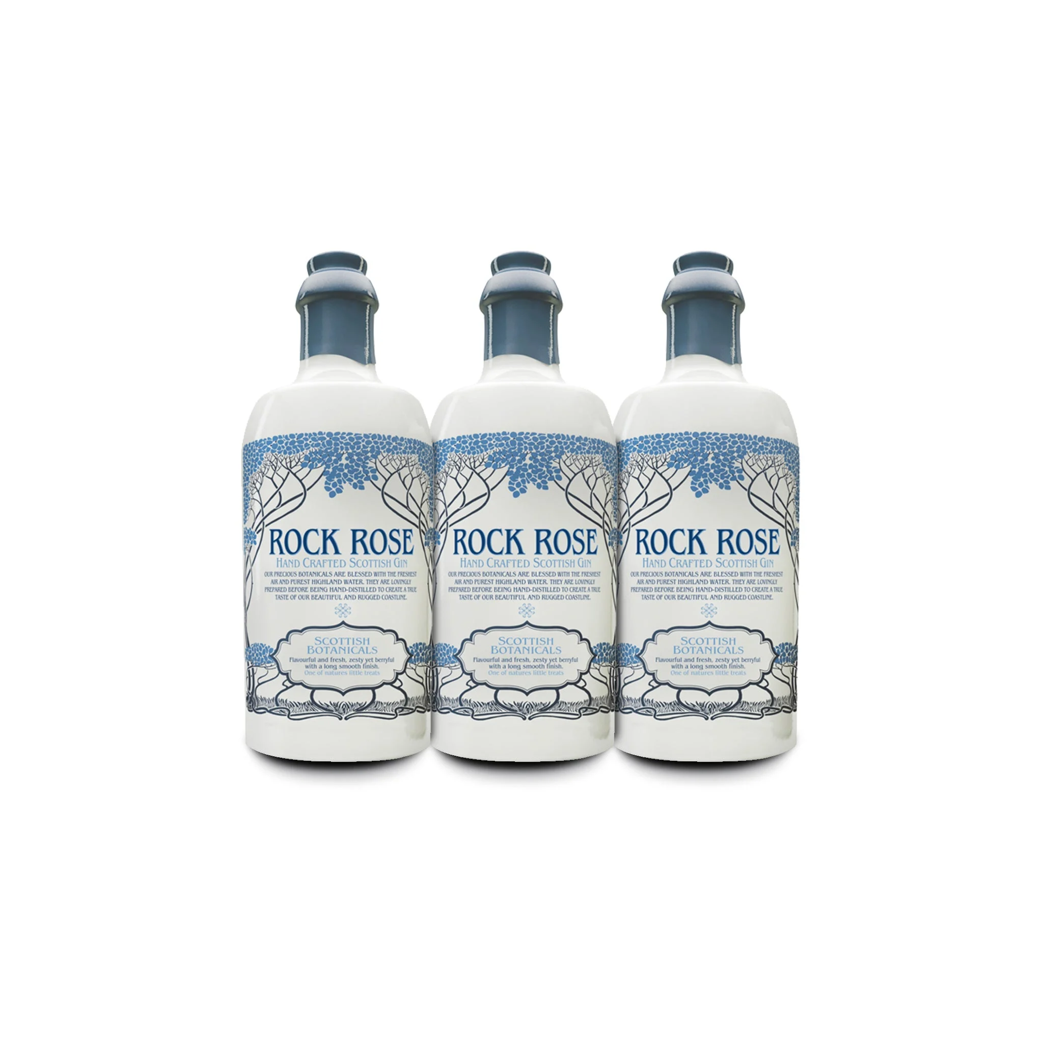 Rock Rose Gin (3) Bottle Bundle - Ginebra