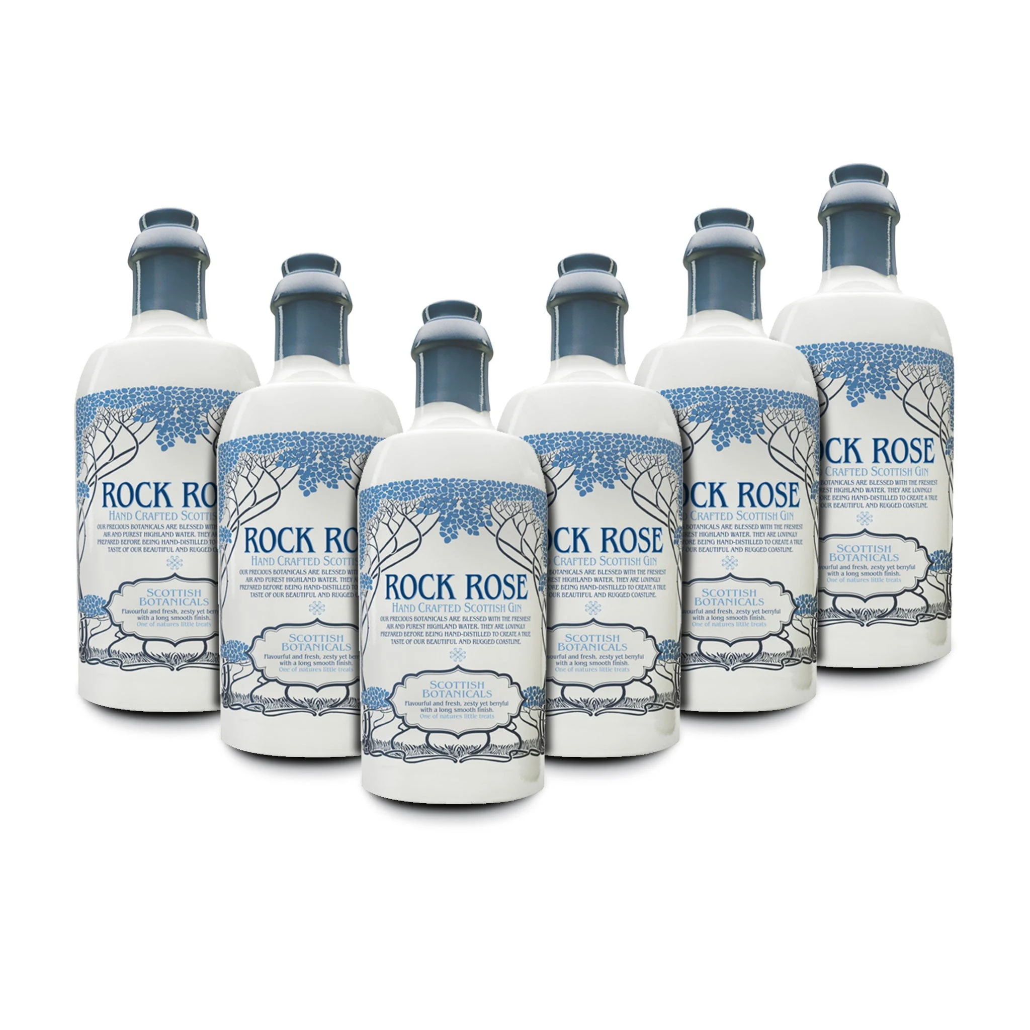 Rock Rose Gin (6) Bottle Bundle - Ginebra