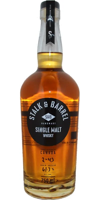 Stalk & Barrel Cask Strength Single Malt Whisky - Whiskey