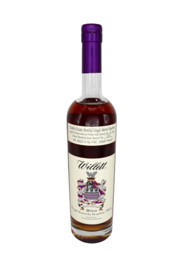 Willett Estate Bottled Single Barrel 7 Year Old Bourbon 129.6 Proof Barrel #202 Kentucky Straight Bourbon Whiskey - Whisky