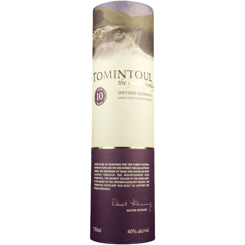 Tomintoul 10 Year Single Malt Scotch Whiskey