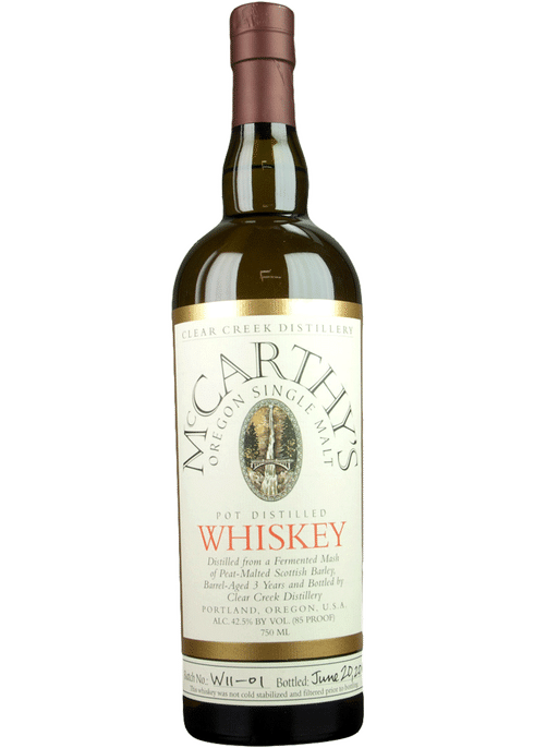 McCarthy's Oregon Single Malt Whiskey