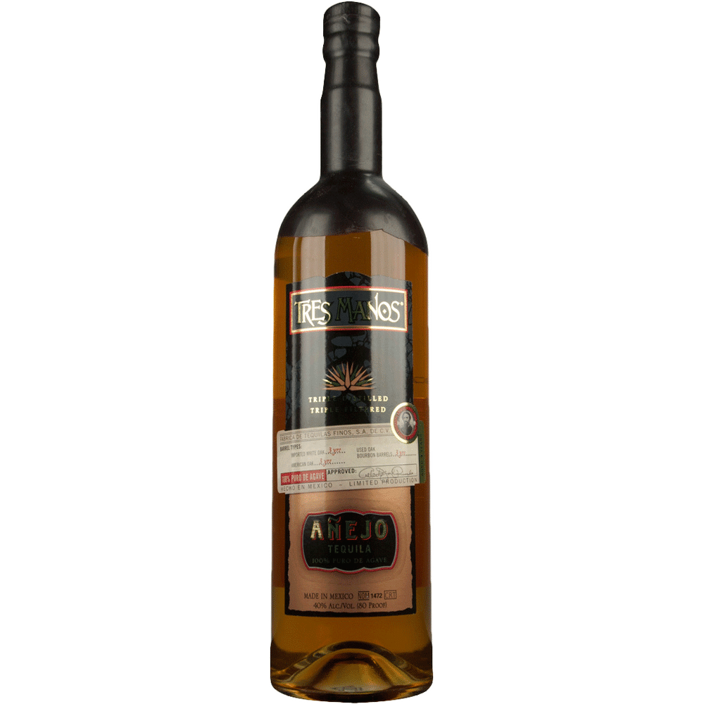 Tres Manos Ultra Anejo Tequila | 1L