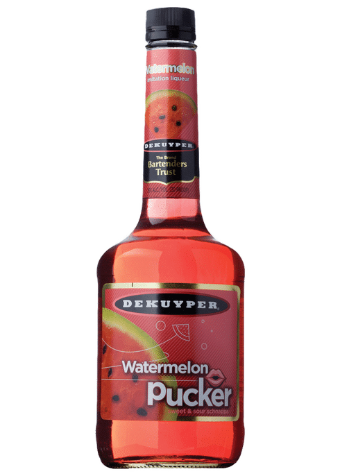 Licor de aguardiente de sandía Dekuyper Pucker