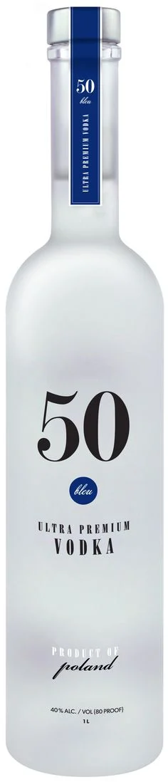 50 Bleu Ultra Premium Vodka 1L