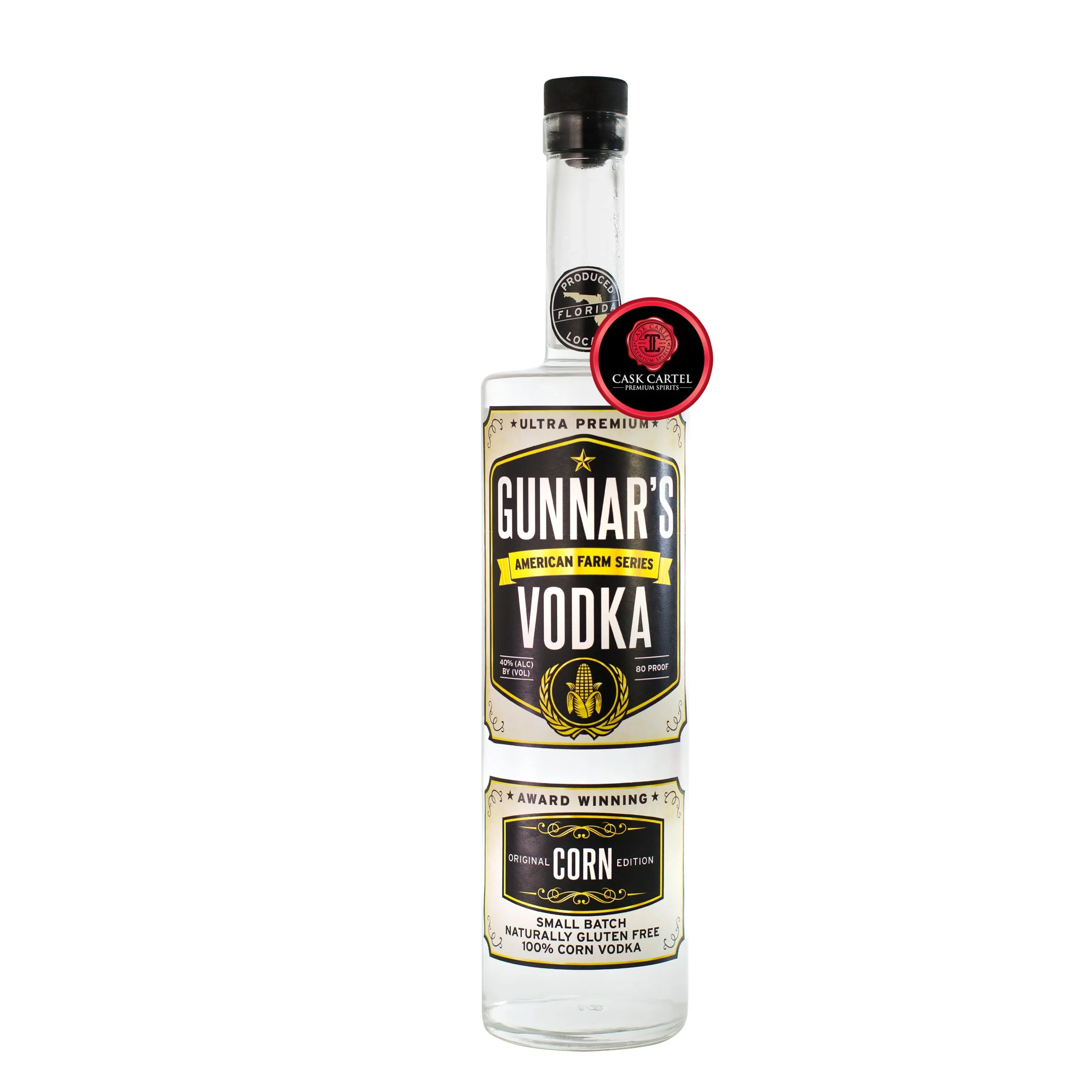 Vodka de maíz de granja americana de Gunnar