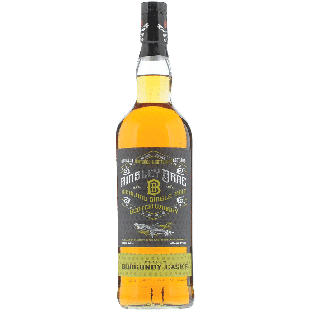 Ainsley Brae Burgundy Cask Finish Single Malt Scotch Whisky - Whiskey