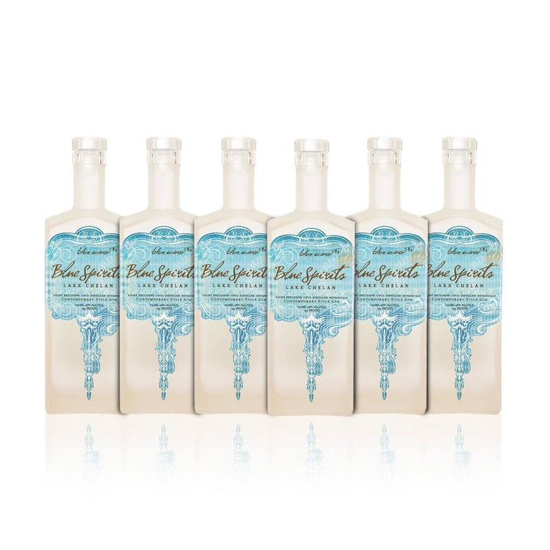 Blue Spirits Blue Wind #4 Gin (6) Bottle Bundle