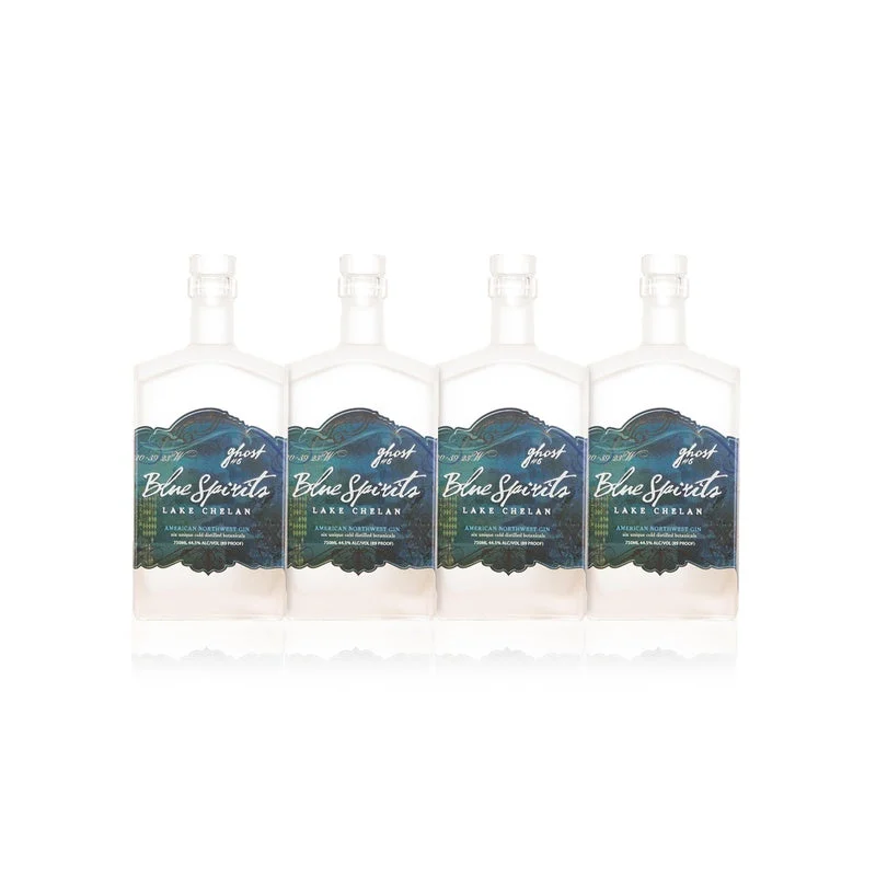 Blue Spirits Ghost #6 Gin (4) Bottle Bundle